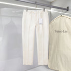 PORTOFINO LINEN TROUSERS CREAM