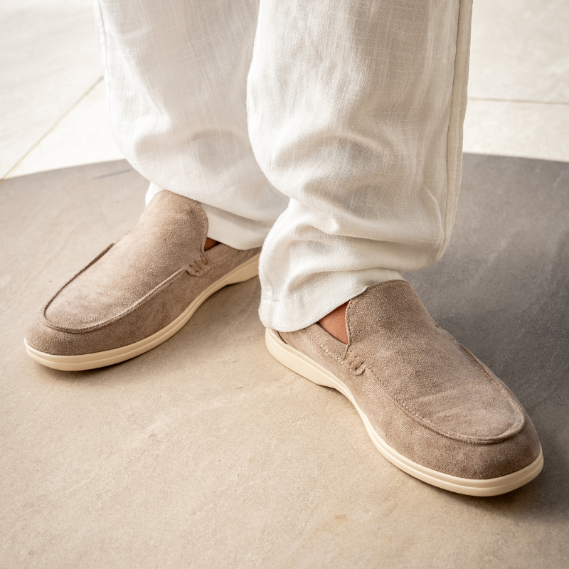 Suede Loafers