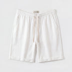 SHORT LIN BLANC