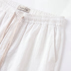 SHORT LIN BLANC