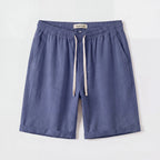 SHORT LIN BLEU